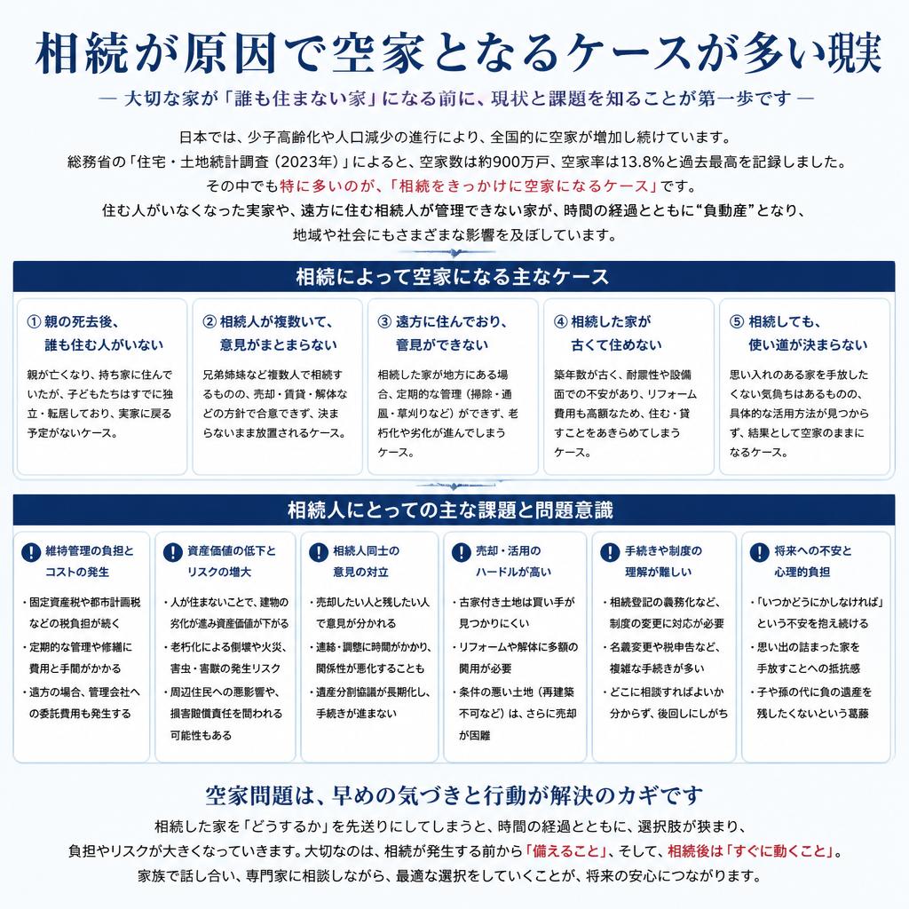 相続による空家の現状
