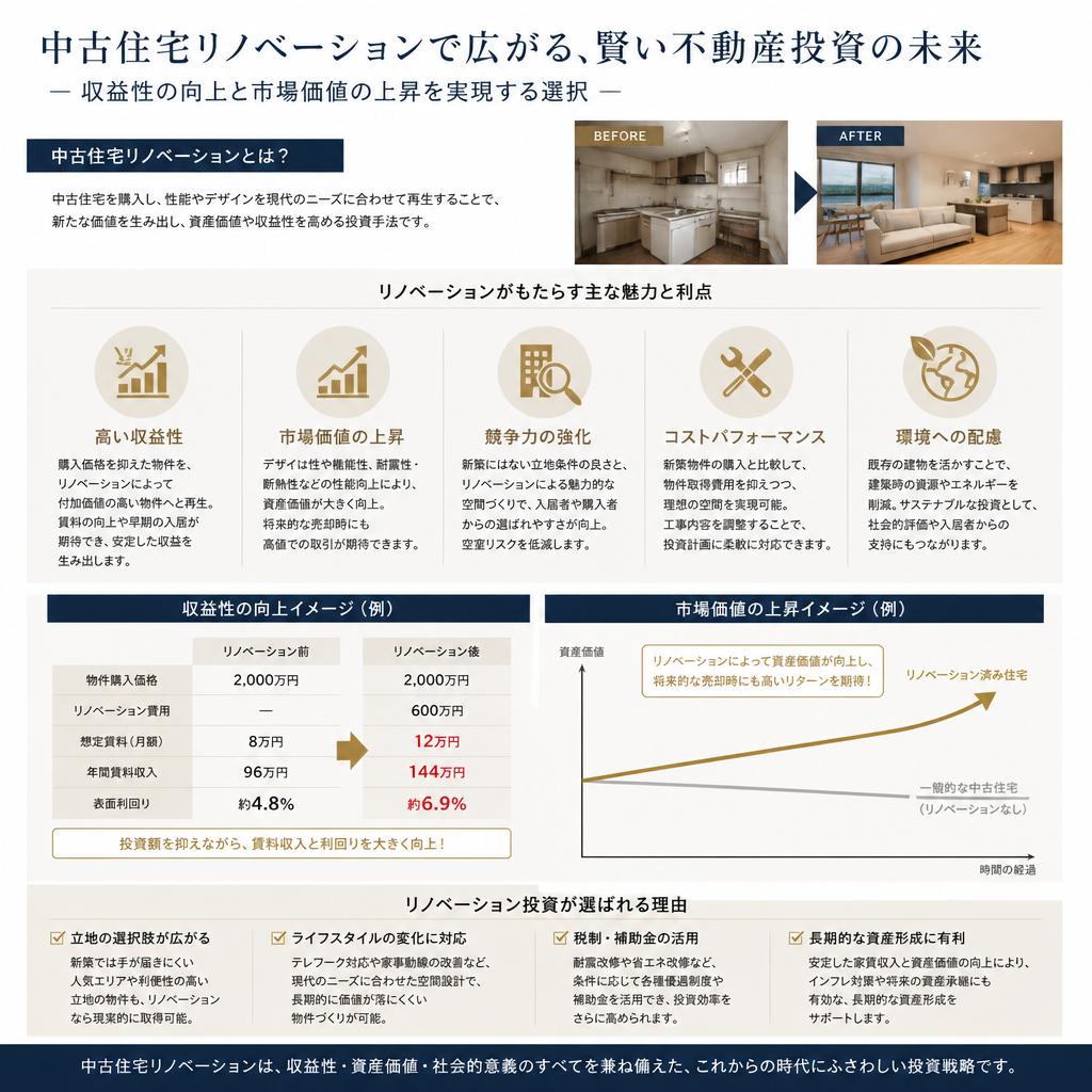 リノベーションがもたらす価値