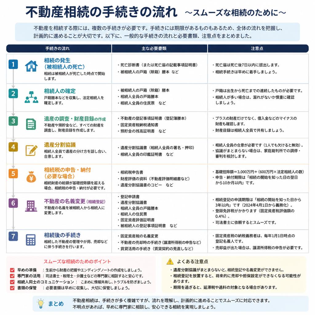 2. 相続手続きの基本知識