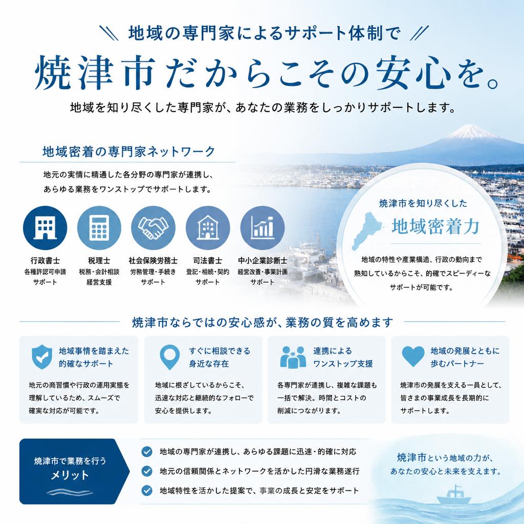 地域密着のサポート体制