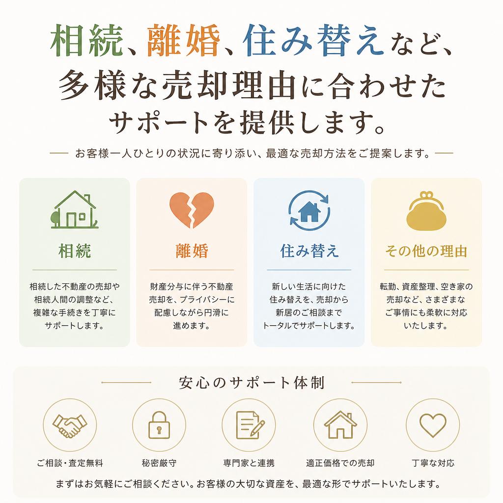 4. よくある売却理由
