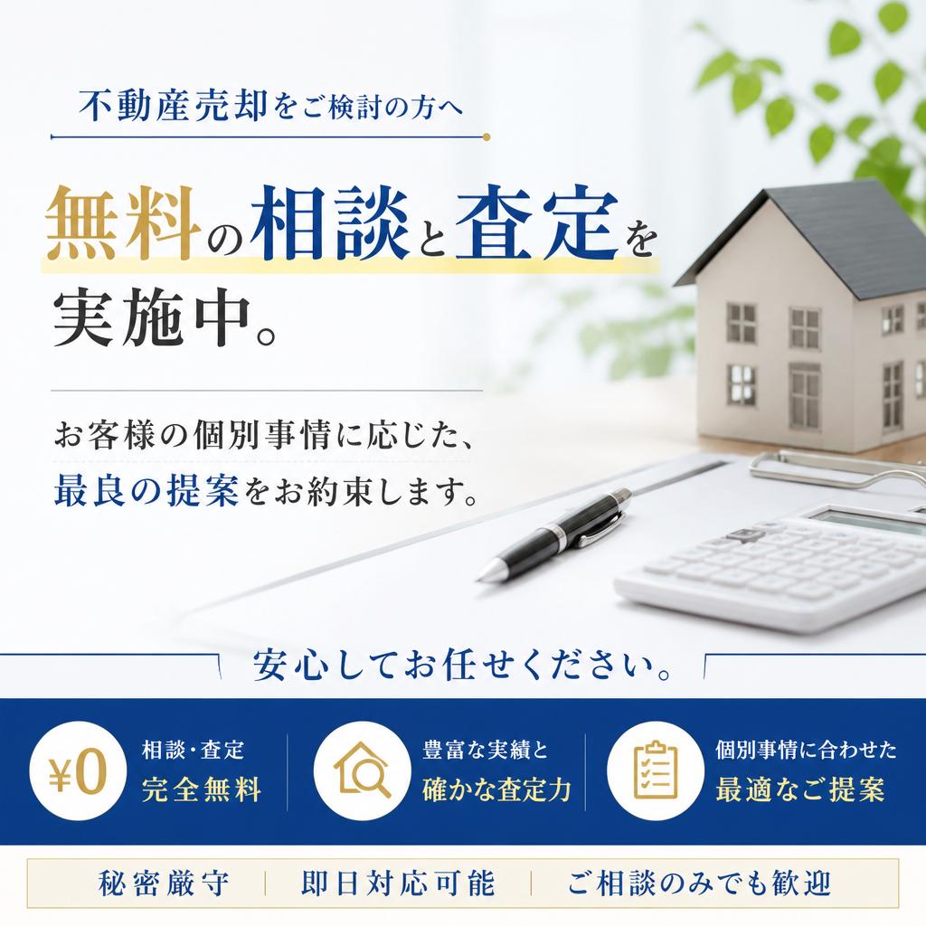 専門家による無料相談・査定
