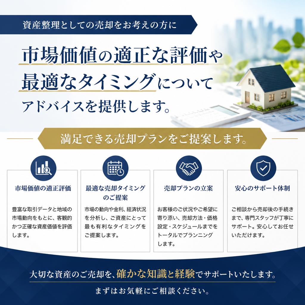 市場価値の適正な評価
