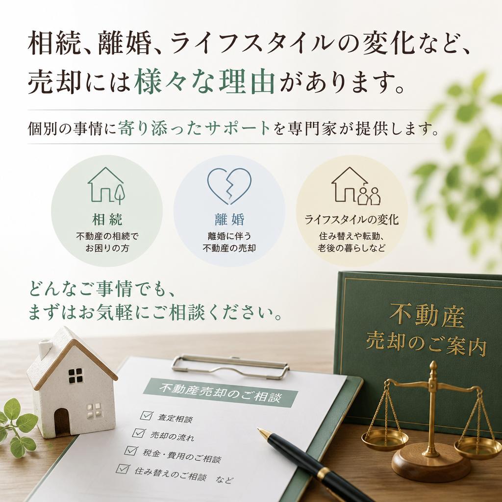 個別事情に応じたサポート