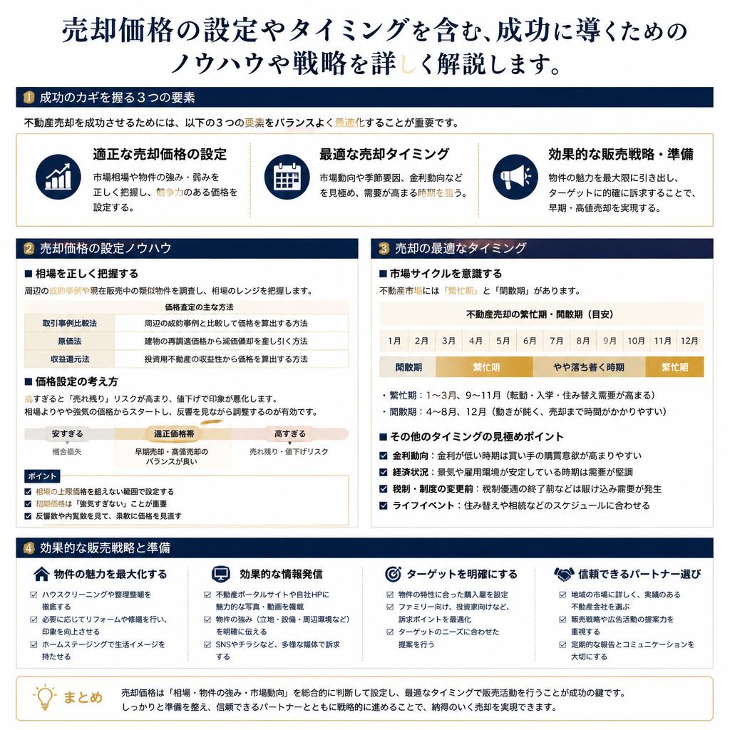 4. 売却成功のためのポイント
