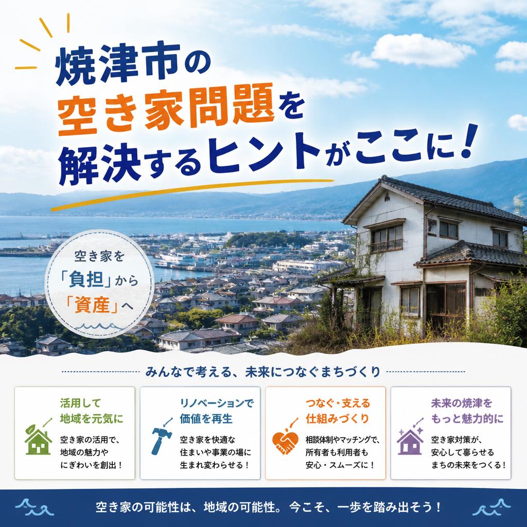 焼津市の空き家問題を解決するヒントがここに！