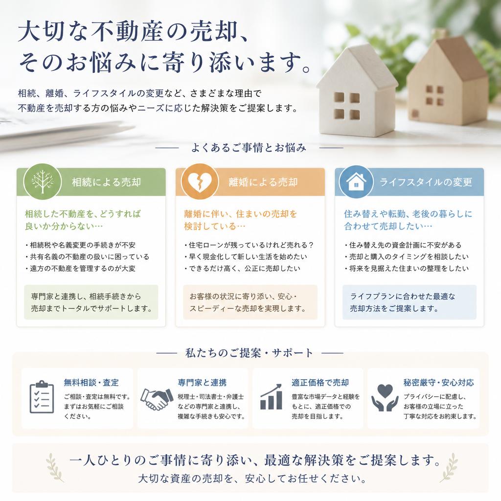 2. 不動産売却の理由とは