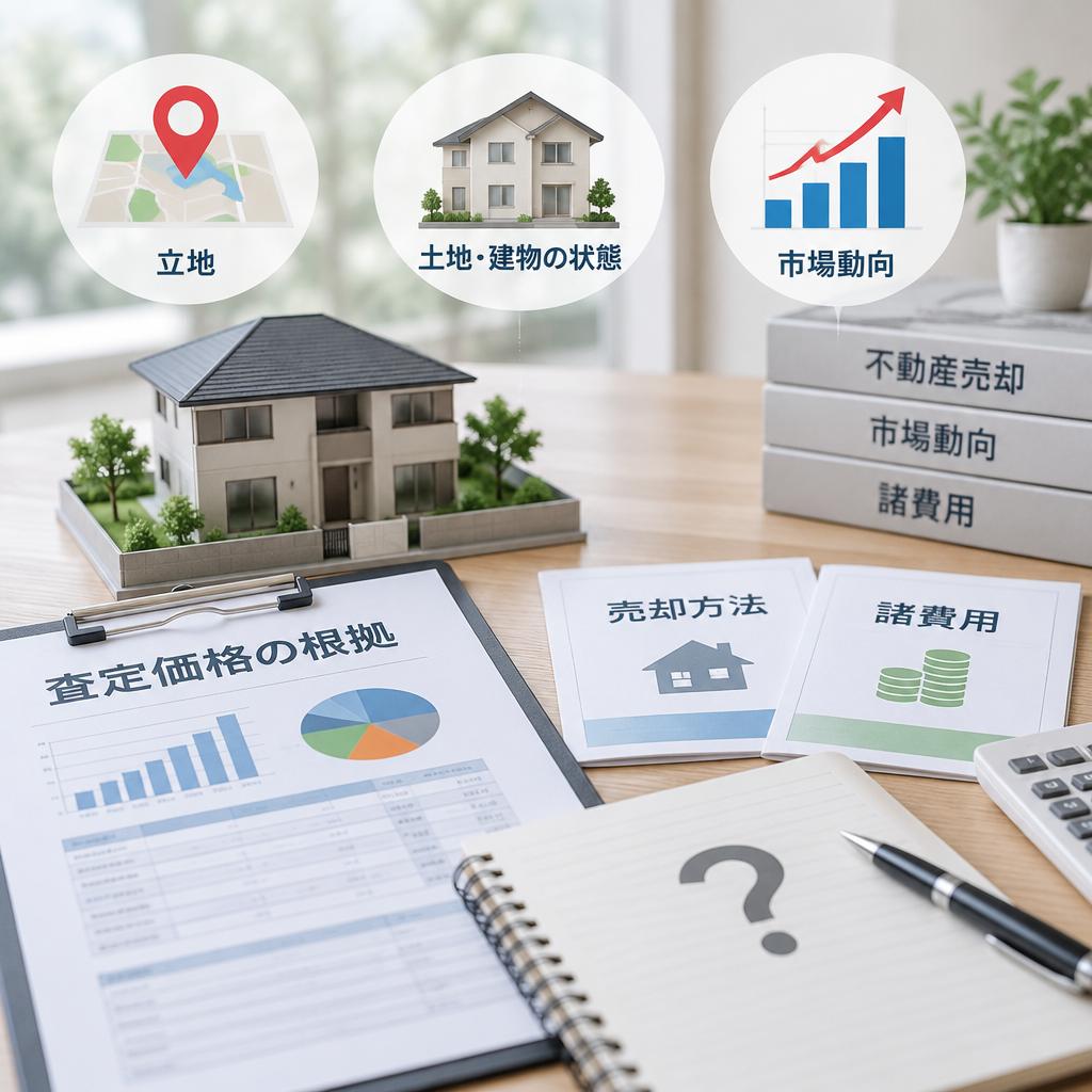 納得の価格につなげる、不動産査定方法のポイント
